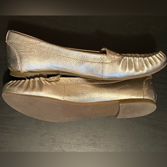 Sperry Top Sider Women's Georgia Loafers Metallic Gold - Picture 11 of 14